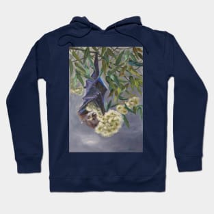 Fruit Bat Flowers Hoodie